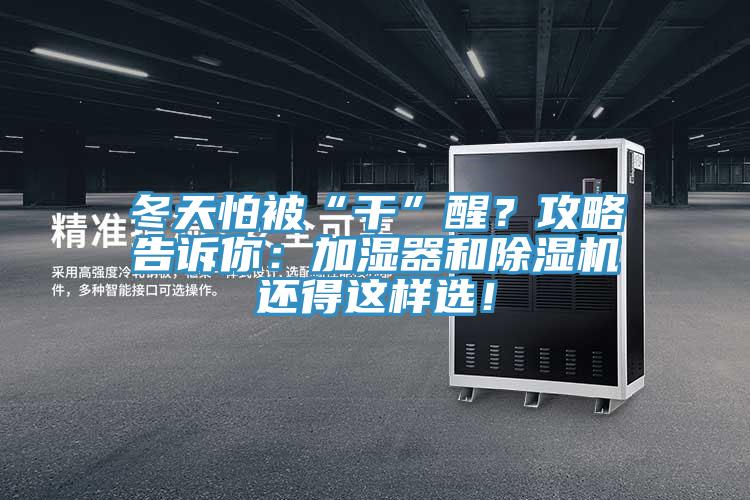 冬天怕被“干”醒？攻略告訴你：加濕器和除濕機還得這樣選！