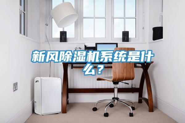 新風除濕機系統是什么？