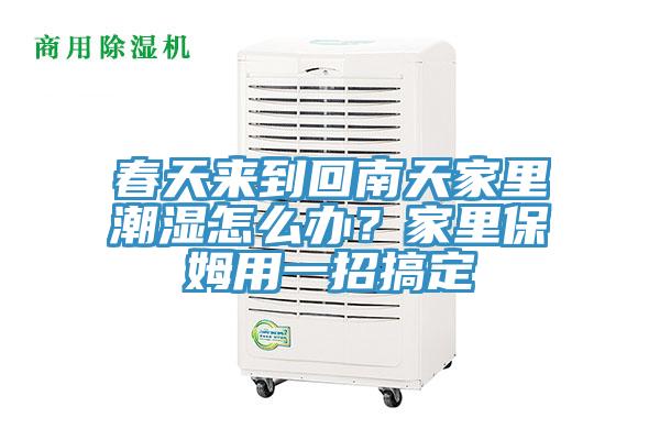 春天來到回南天家里潮濕怎么辦？家里保姆用一招搞定