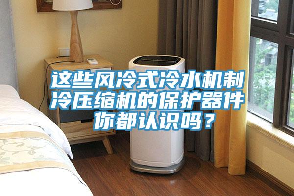 這些風冷式冷水機制冷壓縮機的保護器件 你都認識嗎？