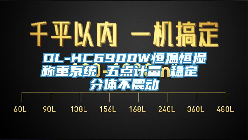 DL-HC6900W恒溫恒濕稱重系統 五點計量 穩定 分體不震動