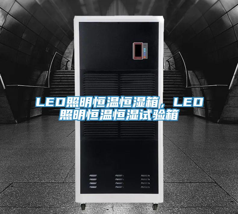 LED照明恒溫恒濕箱，LED照明恒溫恒濕試驗箱