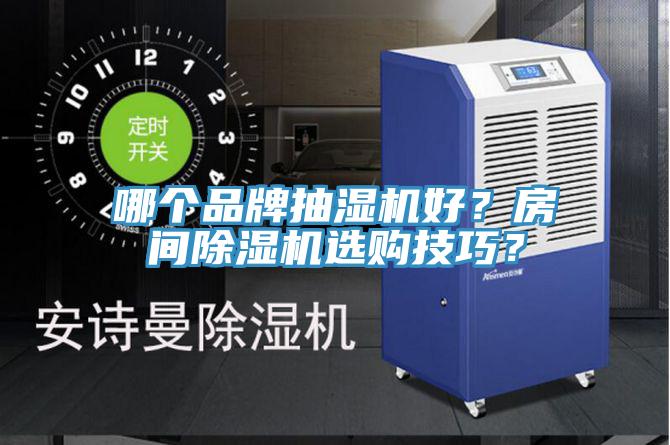 哪個品牌抽濕機好？房間除濕機選購技巧？