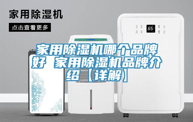 家用除濕機哪個品牌好 家用除濕機品牌介紹【詳解】