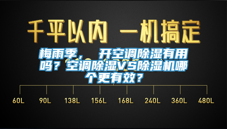 梅雨季， 開空調除濕有用嗎？空調除濕VS除濕機哪個更有效？