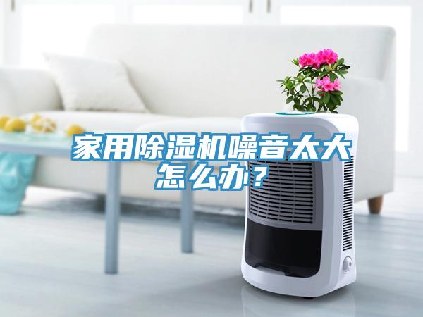 家用除濕機噪音太大怎么辦？