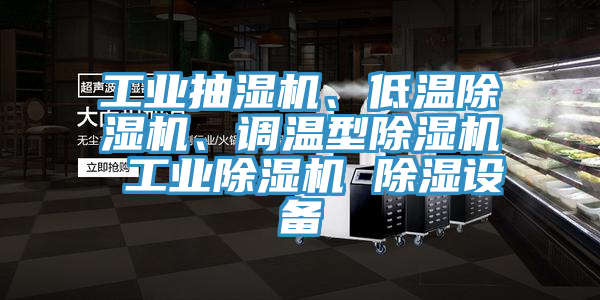 工業抽濕機、低溫除濕機、調溫型除濕機 工業除濕機 除濕設備