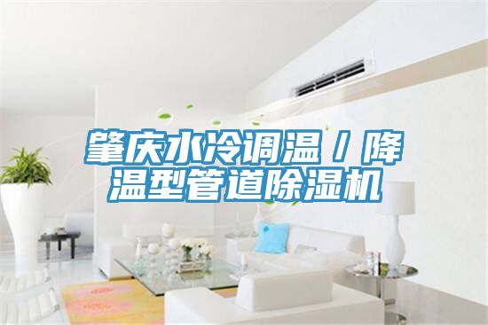 肇慶水冷調溫／降溫型管道除濕機