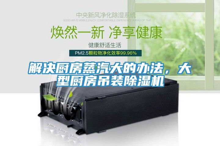 解決廚房蒸汽大的辦法，大型廚房吊裝除濕機