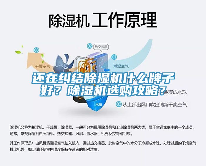 還在糾結除濕機什么牌子好？除濕機選購攻略？