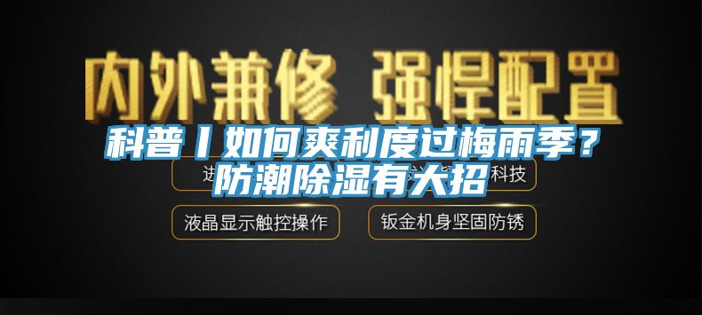 科普丨如何爽利度過梅雨季？防潮除濕有大招