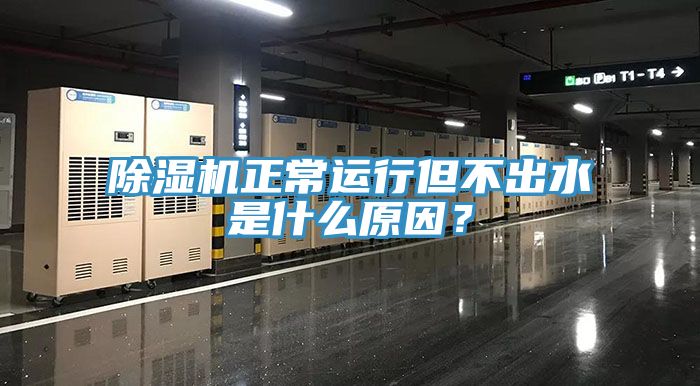 除濕機正常運行但不出水是什么原因？