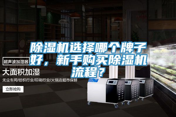 除濕機選擇哪個牌子好，新手購買除濕機流程？