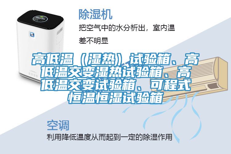 高低溫（濕熱）試驗箱、高低溫交變濕熱試驗箱、高低溫交變試驗箱、可程式恒溫恒濕試驗箱